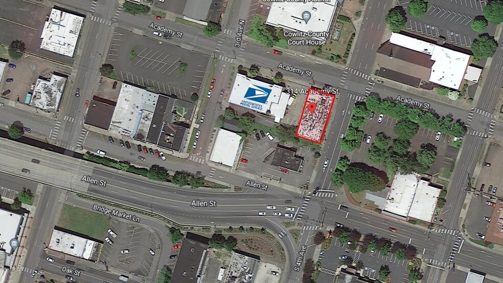 314 Academy St, Kelso, WA en venta - Foto del edificio - Imagen 3 de 7