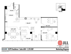 3379 Peachtree Rd NE, Atlanta, GA en alquiler Plano de la planta- Imagen 1 de 1