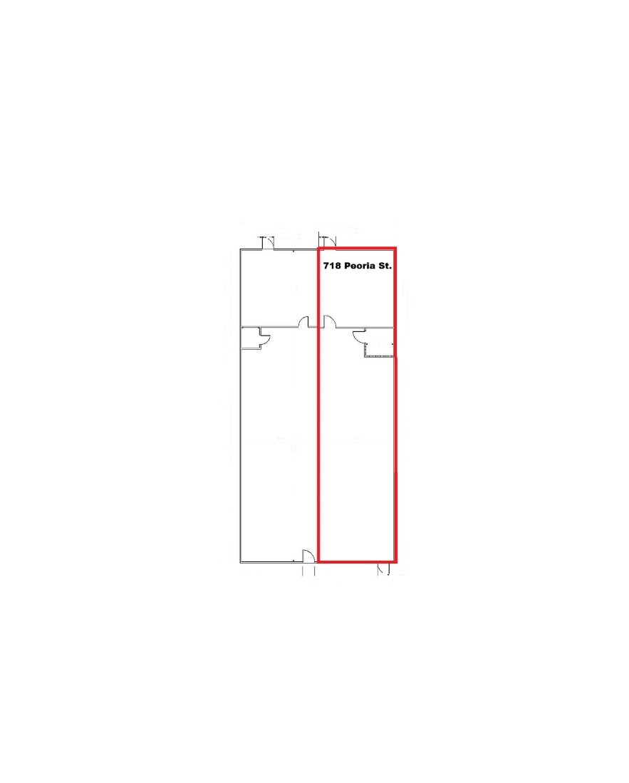 618-750 Peoria St, Aurora, CO en alquiler Plano de planta tipo- Imagen 1 de 1