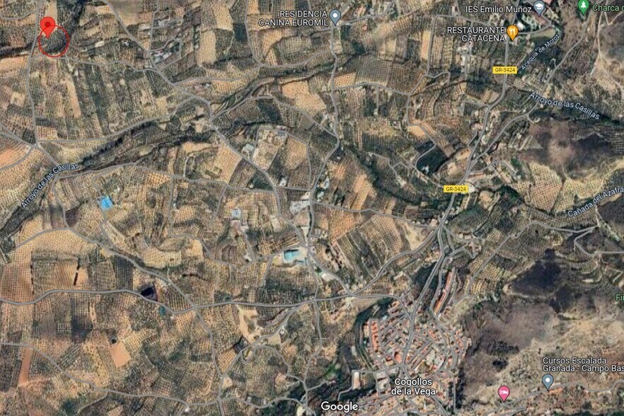 Calle Altillo Alto, Cogollos de la Vega, Granada en venta - Vista aérea - Imagen 2 de 17