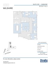 8383 Wilshire Blvd, Beverly Hills, CA en alquiler Plano de la planta- Imagen 1 de 1