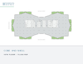 11 Madison Ave, New York, NY en alquiler Plano de la planta- Imagen 2 de 2