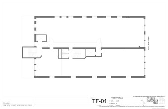 12 E 46th St, New York, NY en alquiler Plano del sitio- Imagen 1 de 1