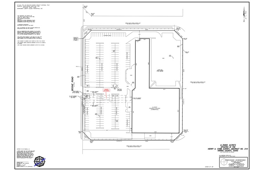 9009 Boone Rd, Houston, TX en alquiler - Plano del sitio - Imagen 1 de 35