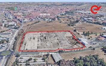 Avenida de Zamora, 67, Valladolid, VLL - Aérea  vista de mapa