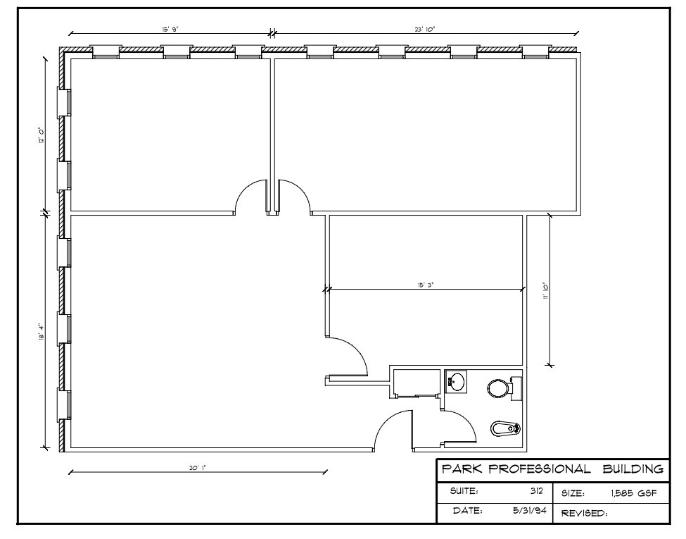 2200 W Hamilton St, Allentown, PA en alquiler Plano de la planta- Imagen 1 de 1