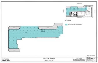 601 W 26th St, New York, NY en alquiler Plano de la planta- Imagen 1 de 4