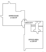 10940-10990 Bigge St, San Leandro, CA en alquiler Plano de la planta- Imagen 2 de 2