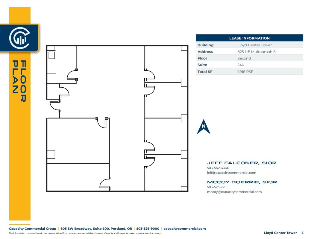 825 NE Multnomah St, Portland, OR en alquiler Plano de la planta- Imagen 1 de 1