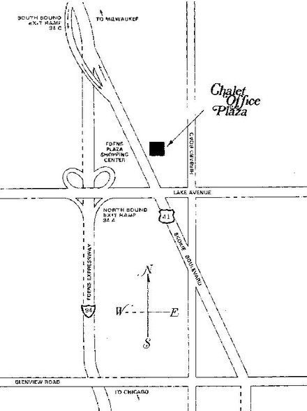 1000 Skokie Blvd, Wilmette, IL en alquiler - Plano del sitio - Imagen 2 de 2