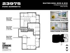 24025 Park Sorrento, Calabasas, CA en alquiler Plano de la planta- Imagen 2 de 2