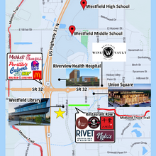 17300 Westfield Blvd, Westfield, IN en alquiler Mapa- Imagen 2 de 2