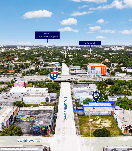 535 NW 29th St, Miami, FL en venta - Vista aérea - Imagen 3 de 17