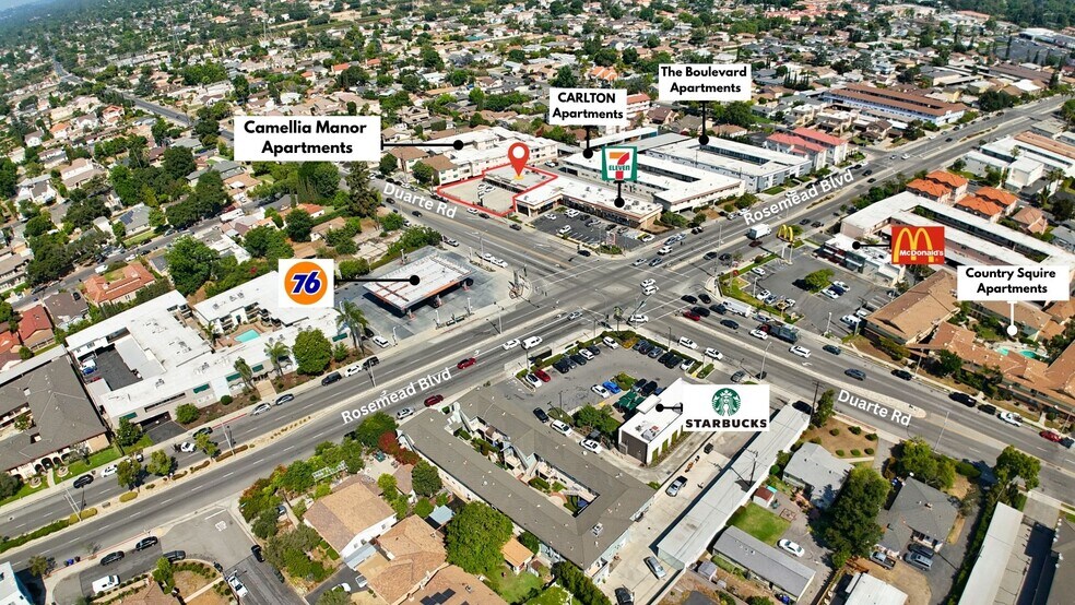 8951-8955 Duarte Rd, San Gabriel, CA en alquiler - Foto del edificio - Imagen 3 de 24