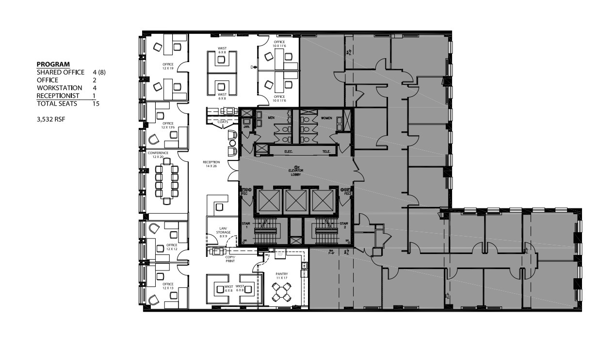 1629 K St NW, Washington, DC en alquiler Plano de la planta- Imagen 1 de 1