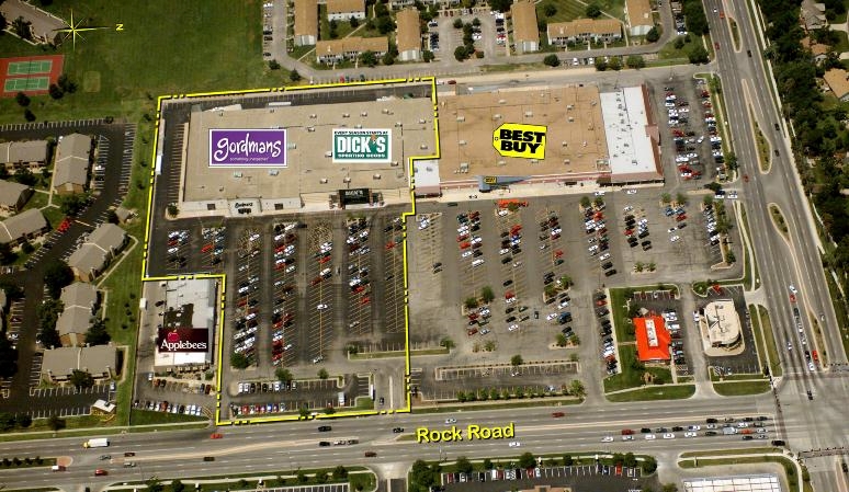 2057 N Rock Rd, Wichita, KS en alquiler - Vista aérea - Imagen 3 de 7