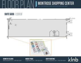 5530-5636 Randolph Rd, Rockville, MD en alquiler Plano de la planta- Imagen 1 de 1