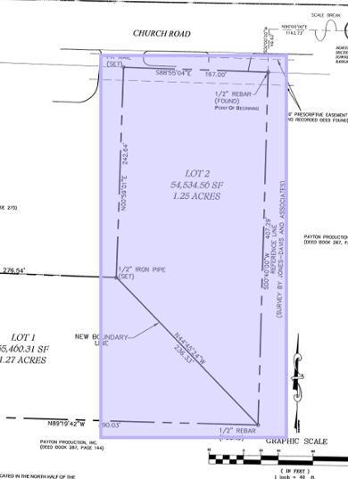 Church Rd & Hwy 51, Southaven, MS en venta - Plano de solar - Imagen 1 de 3