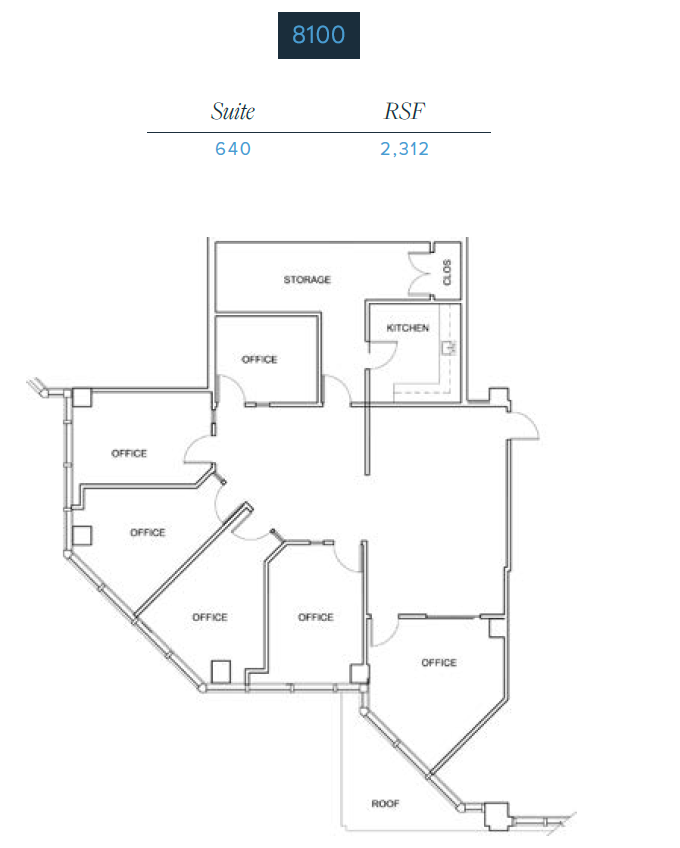 8100 Boone Blvd, Vienna, VA en alquiler Plano de la planta- Imagen 1 de 1