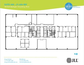 150 N Martingale Rd, Schaumburg, IL en alquiler Plano de la planta- Imagen 1 de 1