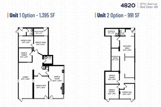 Más detalles para 4820 47 Ave, Red Deer, AB - Oficina en alquiler