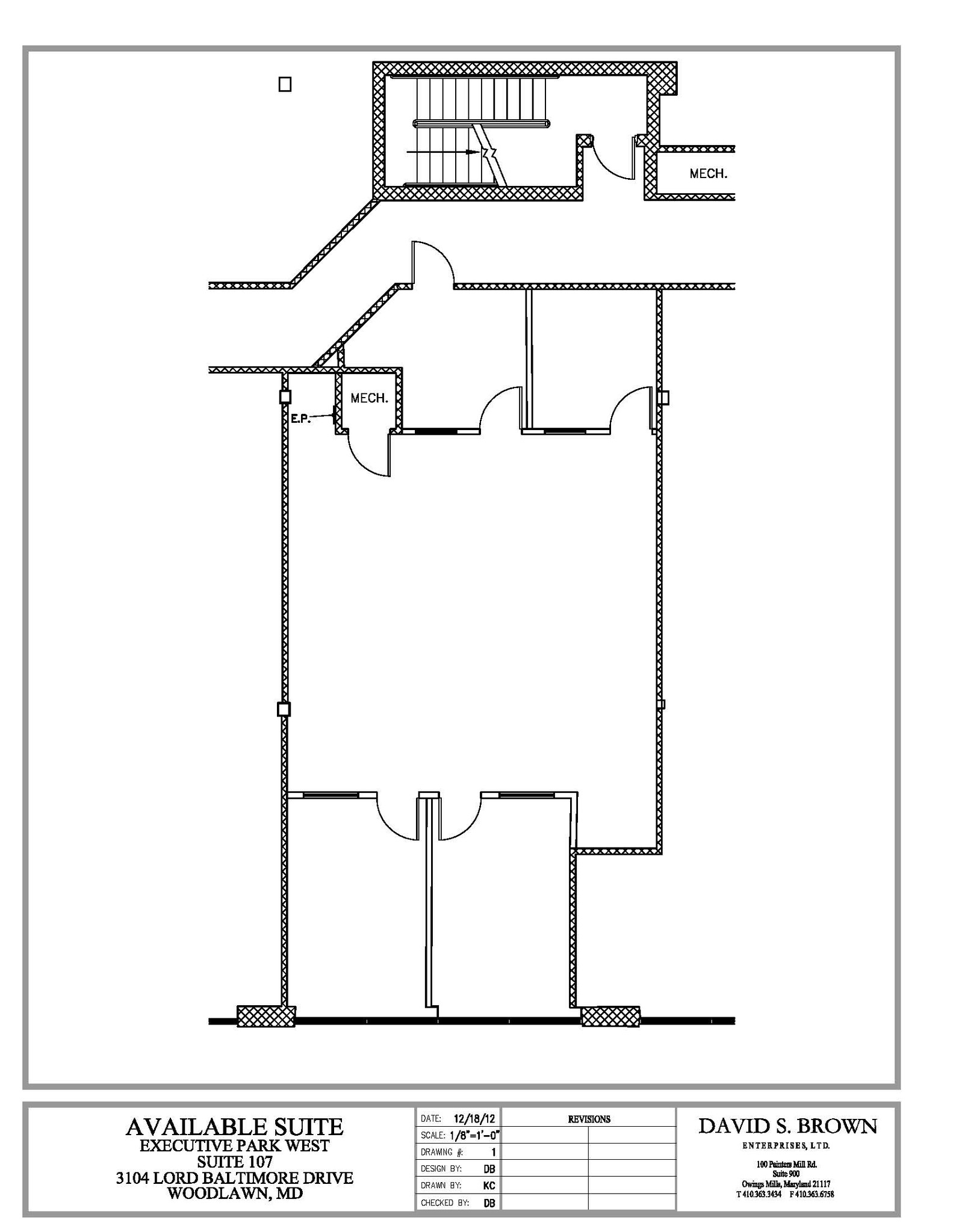 3100 Lord Baltimore Dr, Windsor Mill, MD en alquiler Plano de la planta- Imagen 1 de 1