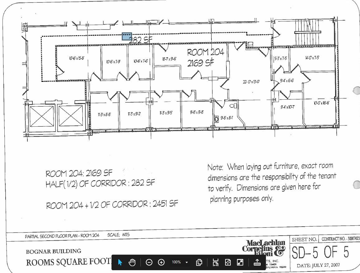 731-733 Washington Rd, Pittsburgh, PA en alquiler Plano de la planta- Imagen 1 de 3