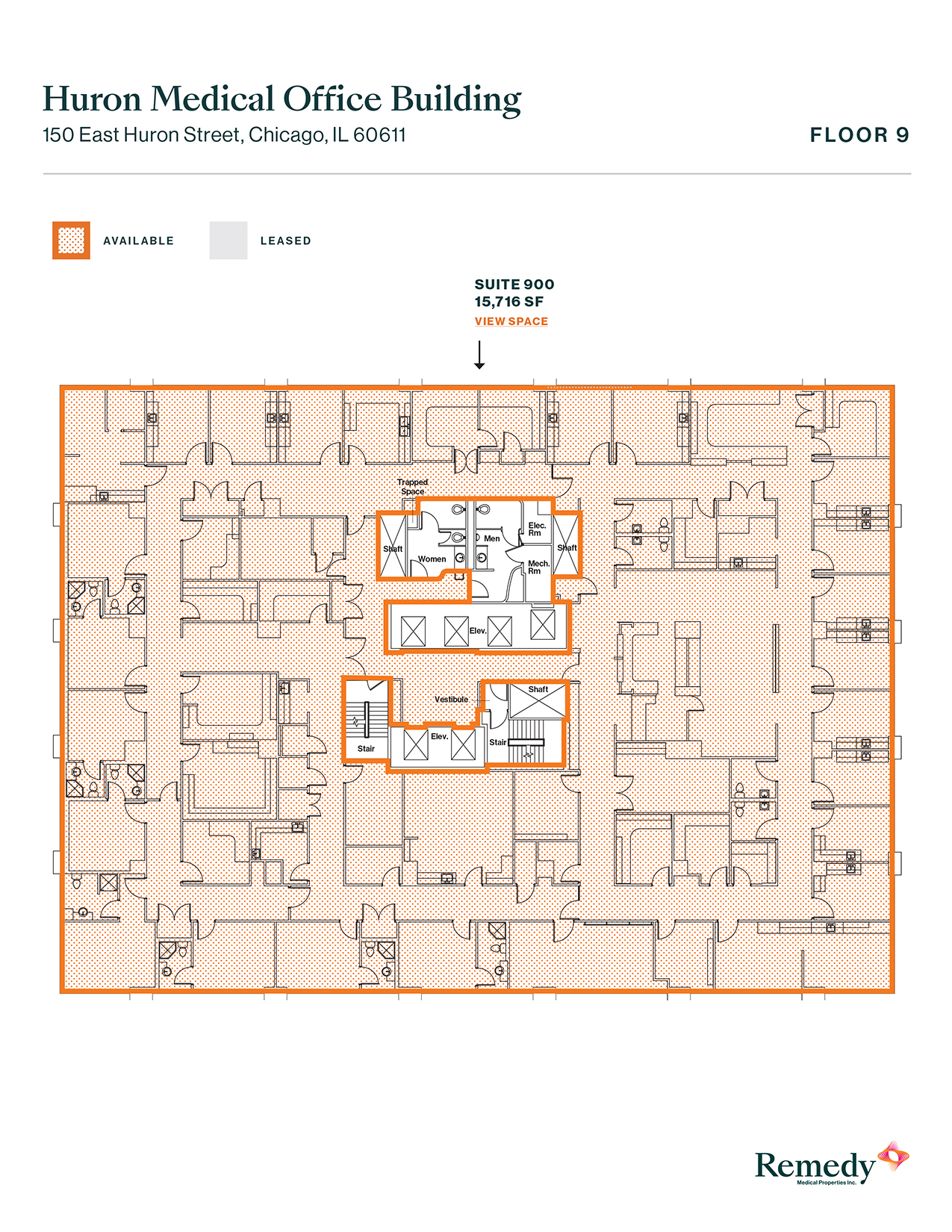 150 E Huron St, Chicago, IL en alquiler Plano de la planta- Imagen 1 de 6