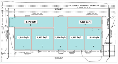 461 N English St, Greensboro, NC en alquiler Plano de la planta- Imagen 2 de 2