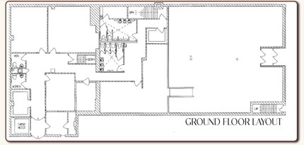 111 S. Second Ave., Alpena, MI en alquiler Plano de la planta- Imagen 2 de 3