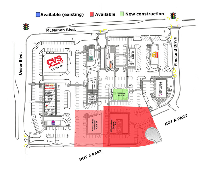 Unser Blvd NW & McMahon Blvd NW, Albuquerque, NM en alquiler - Plano del sitio - Imagen 2 de 4