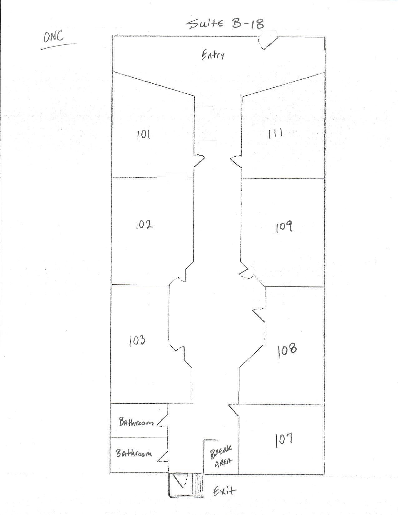 5495 Old National Hwy, College Park, GA en alquiler Plano de la planta- Imagen 1 de 1