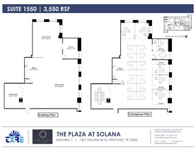 1301 Solana Blvd, Westlake, TX en alquiler Plano de la planta- Imagen 2 de 2