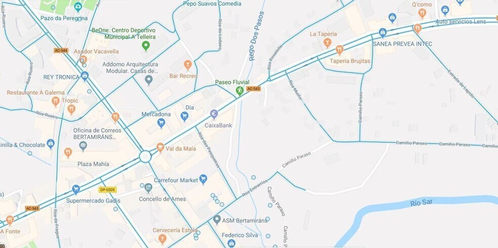 Local en Ames, La Coruna en venta - Plano de la planta - Imagen 3 de 4