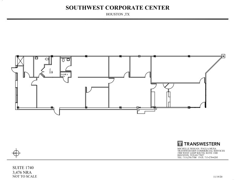 9700-9702 Bissonnet St, Houston, TX en alquiler Plano de la planta- Imagen 1 de 1