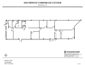 9700-9702 Bissonnet St, Houston, TX en alquiler Plano de la planta- Imagen 1 de 1