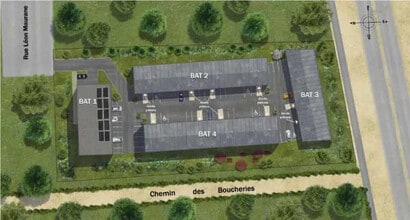 9 Rue Léon Morane, Mérignac, GIR - AÉREA vista de mapa