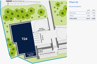 Salisbury Rd, Calmore en alquiler Plano del sitio- Imagen 1 de 1