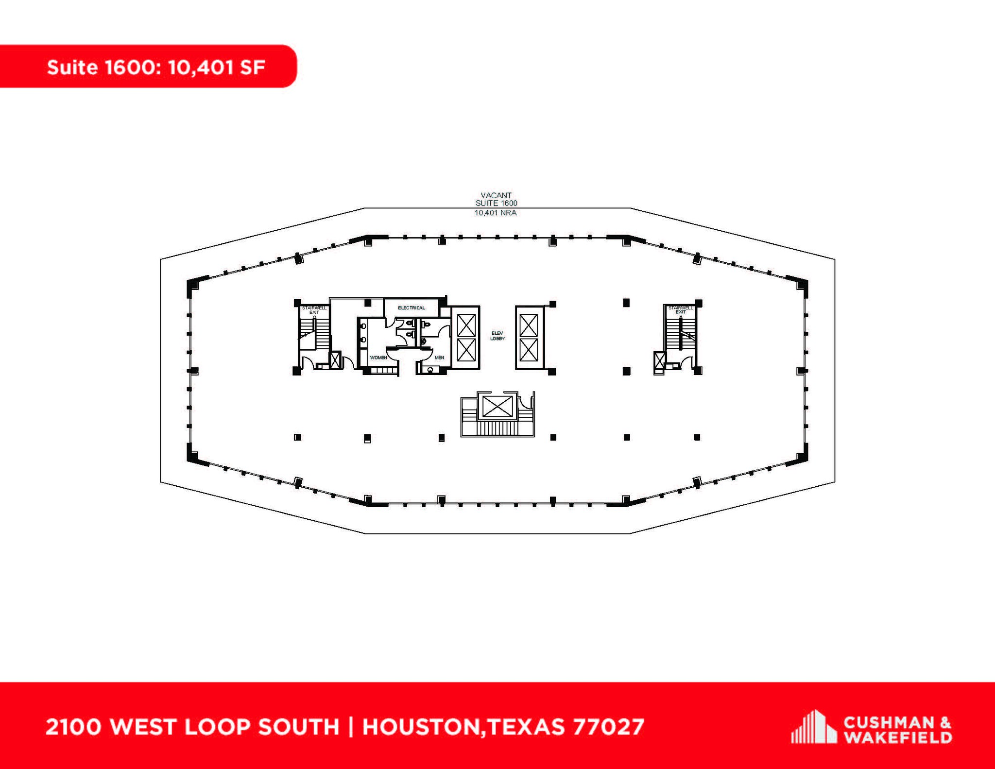 2100 West Loop South, Houston, TX en alquiler Plano de la planta- Imagen 1 de 1