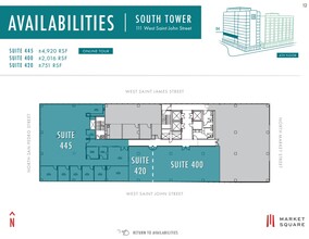 111 W Saint John St, San Jose, CA en alquiler Plano de la planta- Imagen 1 de 1