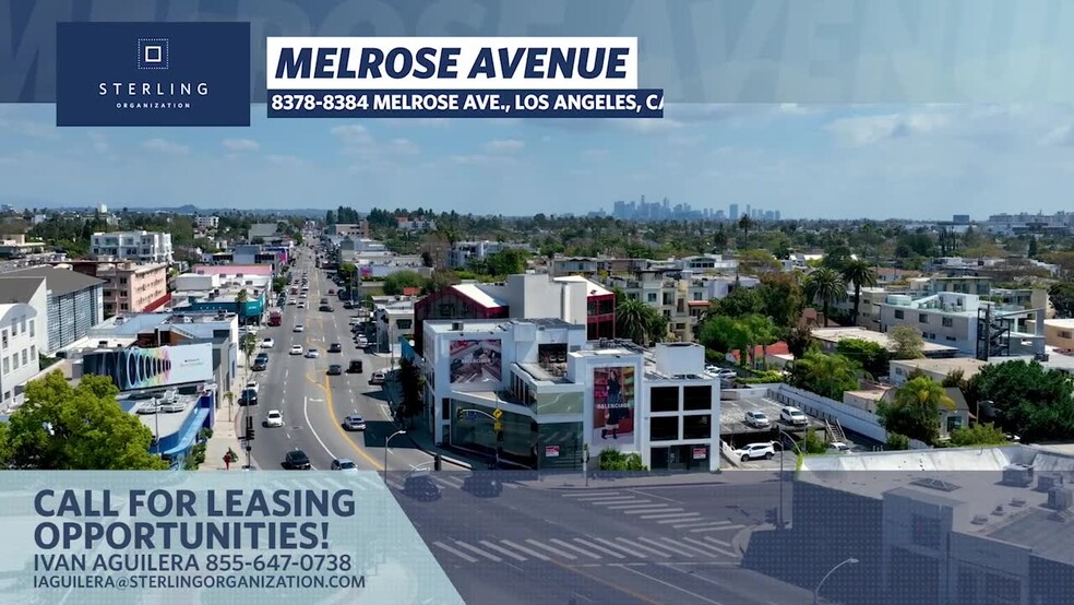 8378-8384 Melrose Ave, Los Angeles, CA en alquiler - Vídeo de anuncio comercial - Imagen 2 de 25