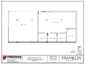 29200 Northwestern Hwy, Southfield, MI en alquiler Plano de la planta- Imagen 2 de 3