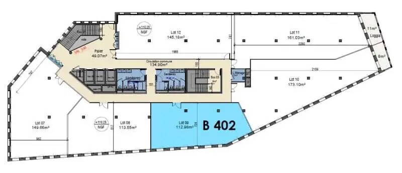 12 Avenue Émile Baudot, Palaiseau, ESS 91120 - Unidad 12 -  - Plano de la planta - Image 1 of 1