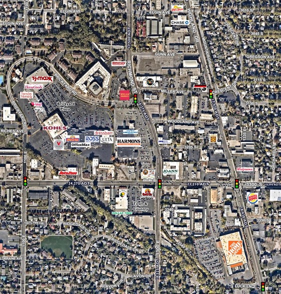 3135 S Richmond St, Salt Lake City, UT en alquiler - Vista aérea - Imagen 2 de 3