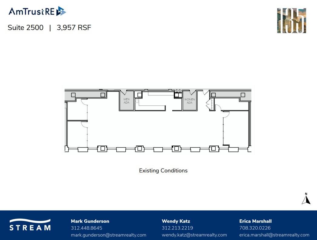 135 S LaSalle St, Chicago, IL en alquiler Plano de la planta- Imagen 1 de 11