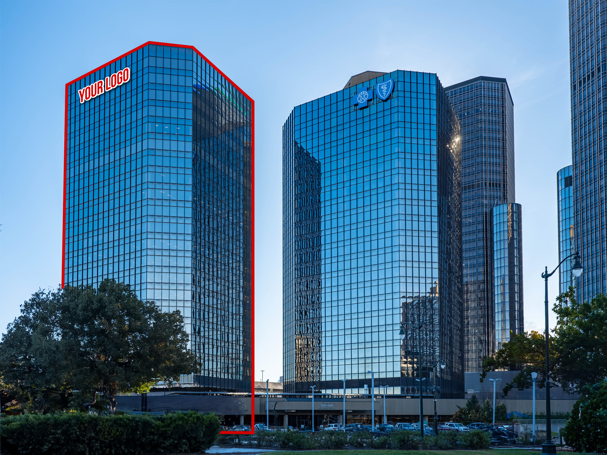 600 Renaissance Ctr, Detroit, MI en alquiler Foto del edificio- Imagen 1 de 21