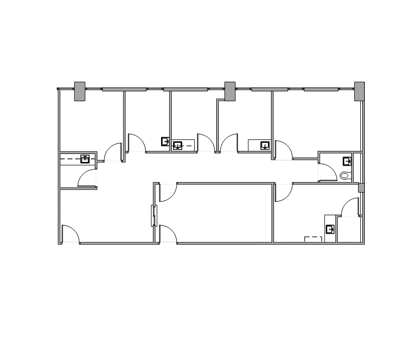 2000 Crawford St, Houston, TX en alquiler Plano de la planta- Imagen 1 de 13