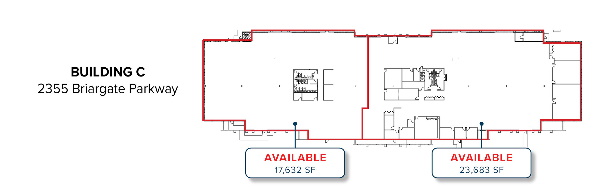 2315 Briargate Pky, Colorado Springs, CO en alquiler Plano de la planta- Imagen 1 de 4