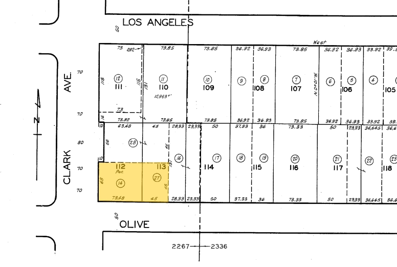 16220-16226 Clark Ave, Bellflower, CA en venta - Plano de solar - Imagen 3 de 3