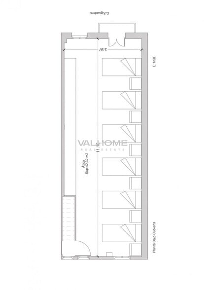 Edificio residencial en Manresa, Barcelona en venta - Plano de planta tipo - Imagen 2 de 4